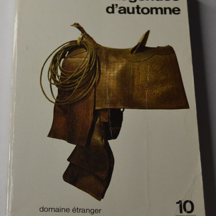 Légendes d'automne - Jim Harrison - livre
