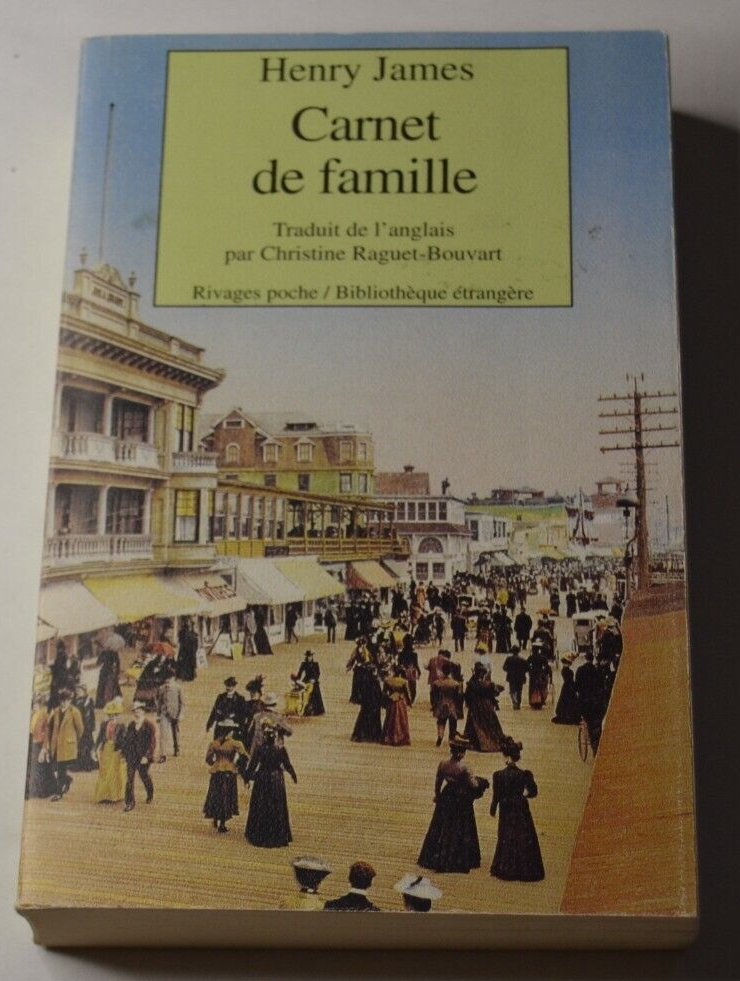 Carnet de famille - Henry James - livre