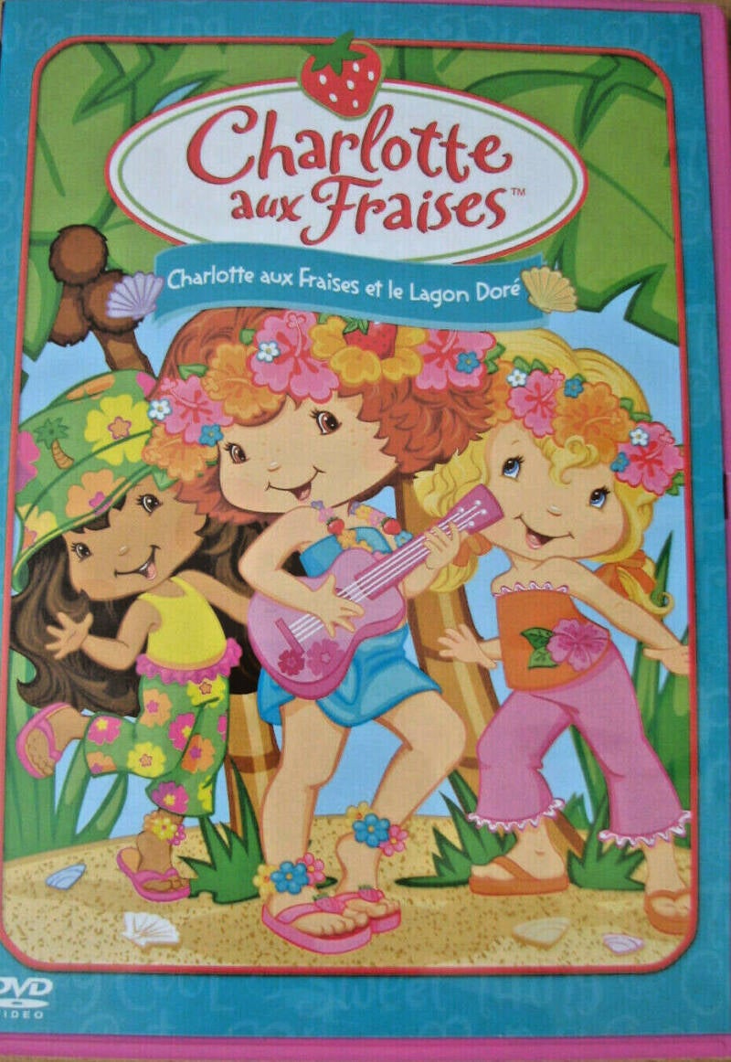 dvd - Charlotte aux fraises et le lagon doré