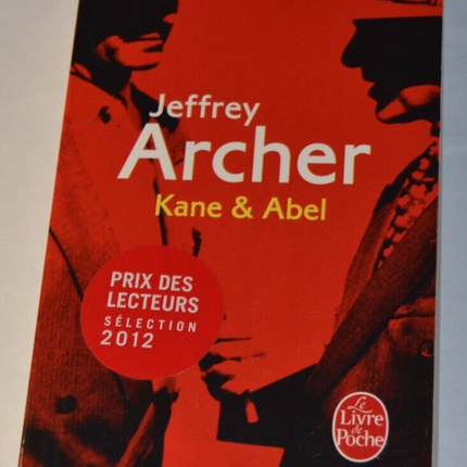 Kane and Abel - Jeffrey Archer - book