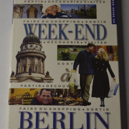 Un grand Week-end à Berlin - Hachette tourisme - livre