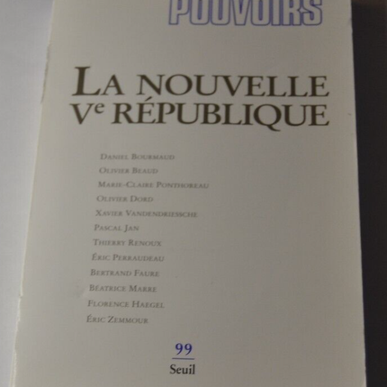 Die Neue Fünfte Republik - Mächte - Buch