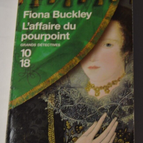 L'affaire du pourpoint - Fiona Buckley - livre