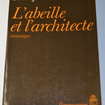 L'abeille et l'architecte - François Mitterrand - livre