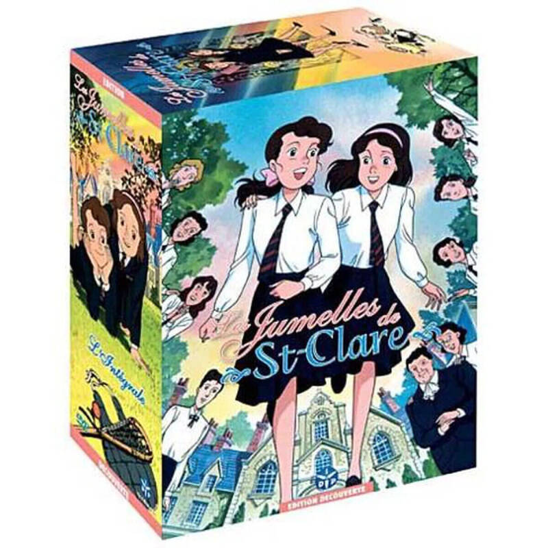 coffret dvd Les Jumelles de St-Clare - intégrale - manga - Neuf