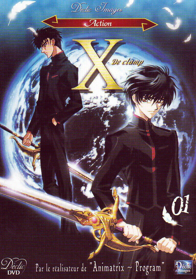 DVD X de Clamp - Vol. 1 - épisodes 1 à 4 - manga - Neuf