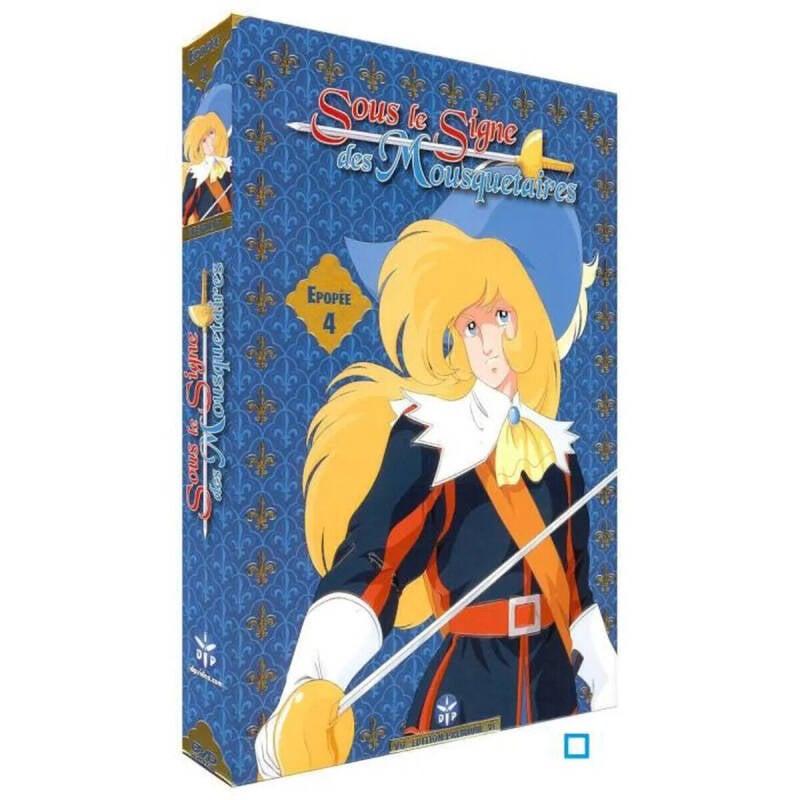 coffret dvd Sous le signe des mousquetaires - épopée 4 - manga - Neuf