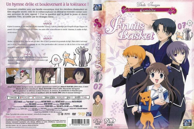 Fruits Basket DVD - DVD 07 - Episoden 24 bis 26 - Manga - NEU