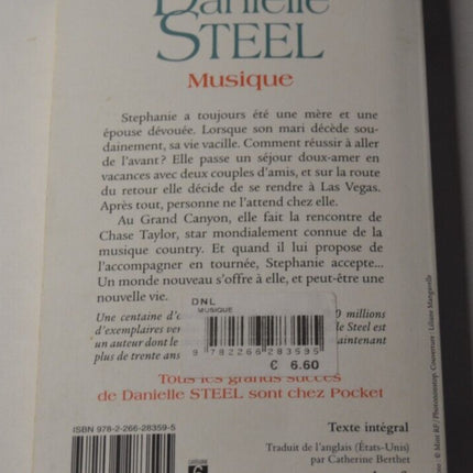 Music - Danielle Steel - book