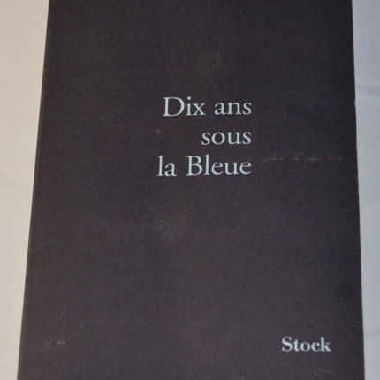 Zehn Jahre unter dem Blau - Buch