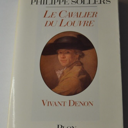 Le cavalier du Louvre - Philippe Sollers - livre