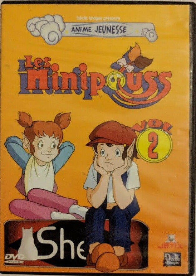 DVD Les Minipouss - vol 2 - episodes 4 to 6 - manga - NEW