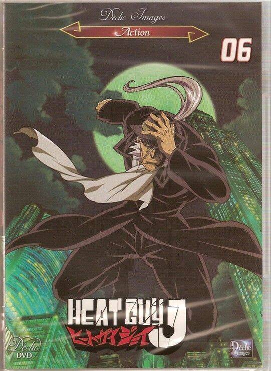 DVD Heat Guy J - 06 - episodes 21 to 23 - manga - NEW