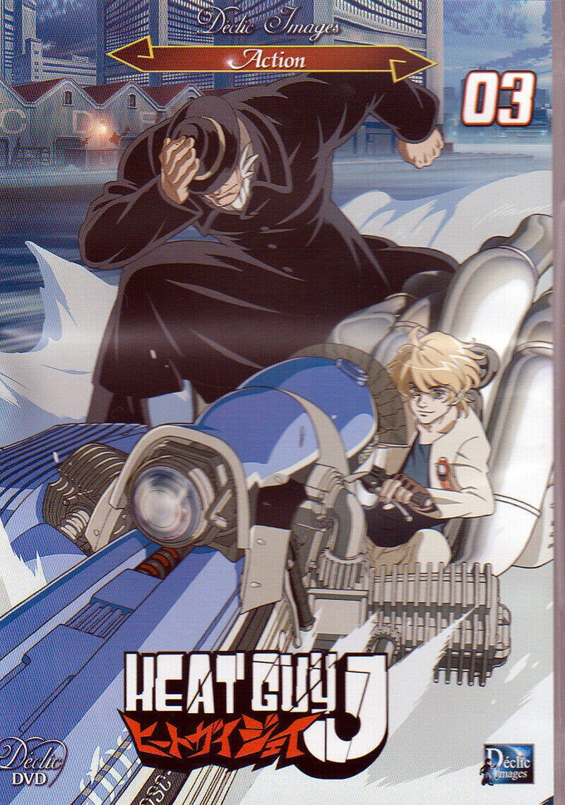 DVD Heat Guy J - 03 - episodes 9 to 12 - manga - NEW