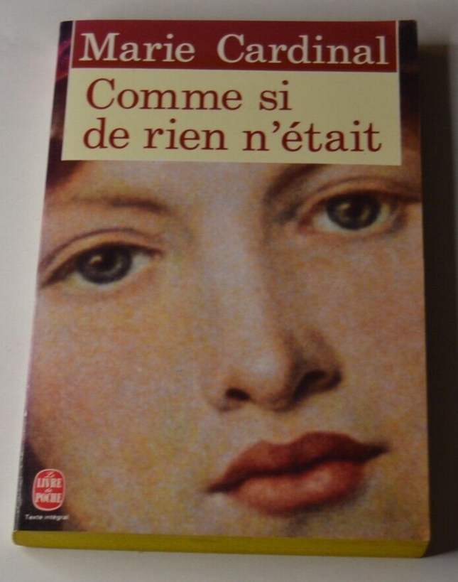 Comme si de rien n'était - Marie Cardinal - livre