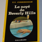 Le noyé de Beverly Hills - E.V. Cunningham - livre