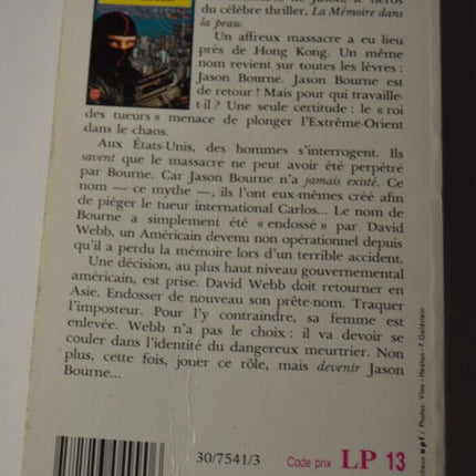 La mort dans la peau - robert Ludlum - livre