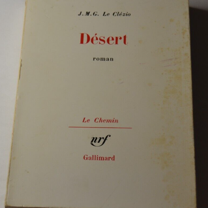 Wüste - JMG Le Clézio - Buch