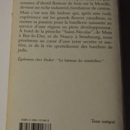 La péniche "Saint-Nicolas" - Michel Caffier - livre