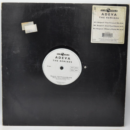 Adeva – Respect! die Remixe – 45 U/min Maxi-Vinyl-Schallplatte