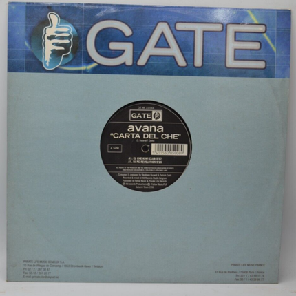 Avana – Carta Del Che – Maxi-Vinyl-Schallplatte mit 33 U/min