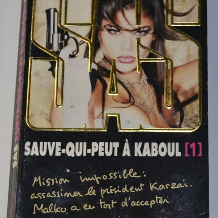 SAS 198 - Sauve-qui peut à Kaboul - ( 1 )- De Villiers - livre