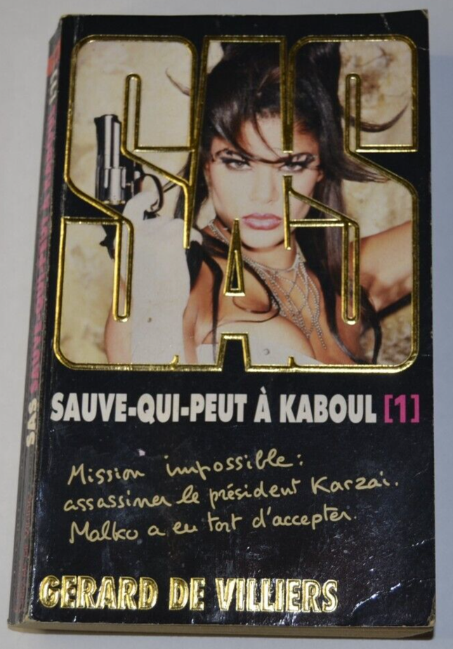 SAS 198 - Sauve-qui peut à Kaboul - ( 1 )- De Villiers - livre