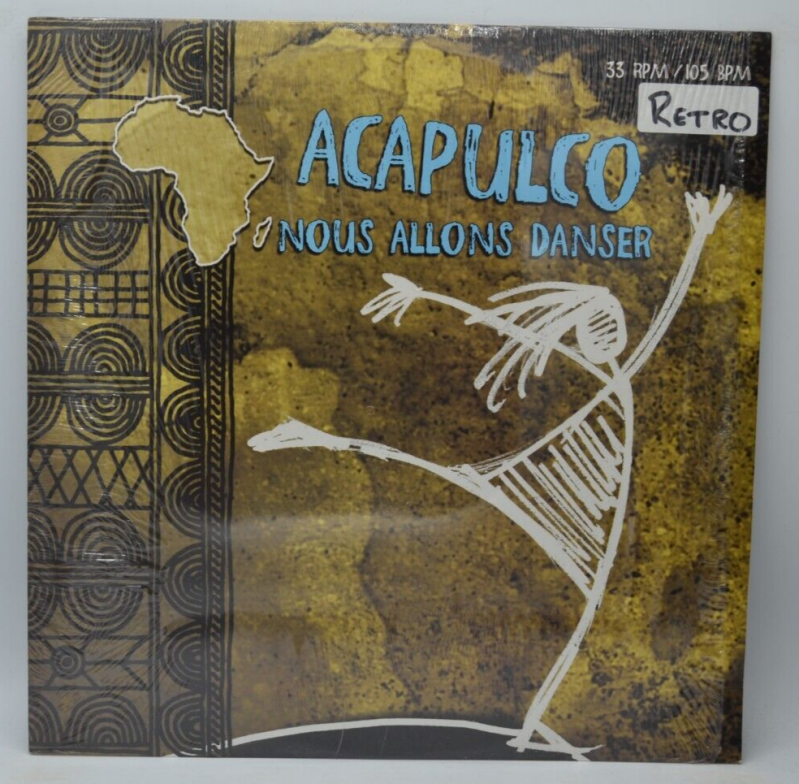 Acapulco We Are Going to Dance - 33 rpm maxi vinyl record