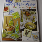 Avec des serviettes en papier - Décors pour tout support - livre