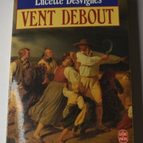 Vent debout - Lucette desvignes - livre