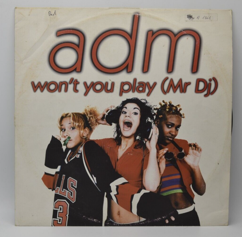 Adm – Won't You Play (Mr DJ) - 45 rpm maxi vinyl record