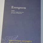 Evergreen - Rebecca Rasmussen - livre