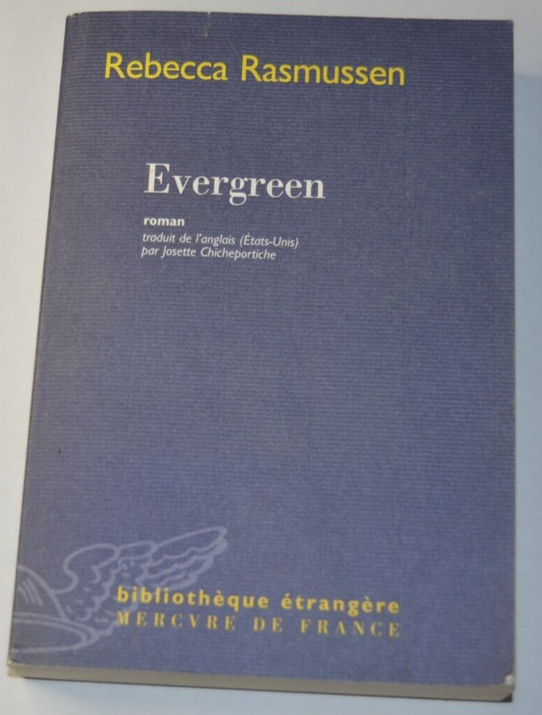 Evergreen - Rebecca Rasmussen - book