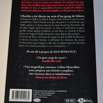 Bad romance - Coeurs indociles - Céline Mancellon - livre