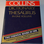 The Collins - dictionary and thesaurus in one volume - livre