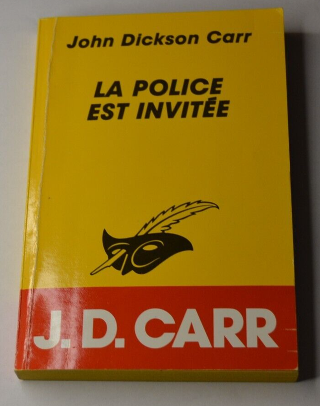 La police est invitée - John Dickson Carr - livre