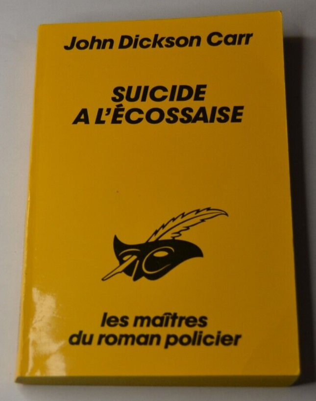 Suicide à l'écossaise - John Dickson Carr - livre