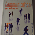 Communication des entreprises - parcours - livre