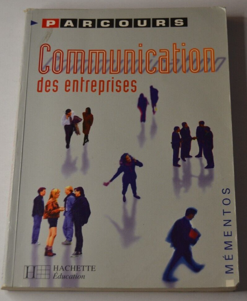 Communication des entreprises - parcours - livre