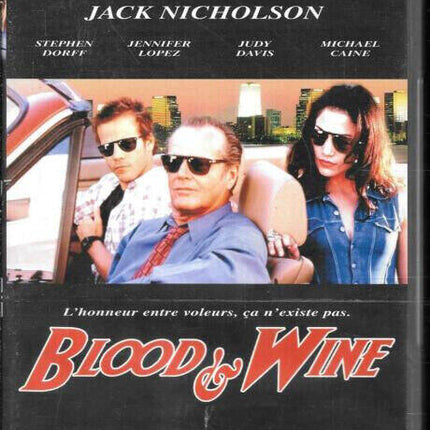 DVD - Blood &amp; Wine - Jack Nicholson - Jennifer Lopez - Polizist