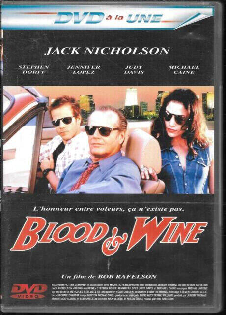 DVD - Blood &amp; Wine - Jack Nicholson - Jennifer Lopez - Polizist