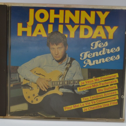 Tes Tendres Années - Johnny Hallyday - cd