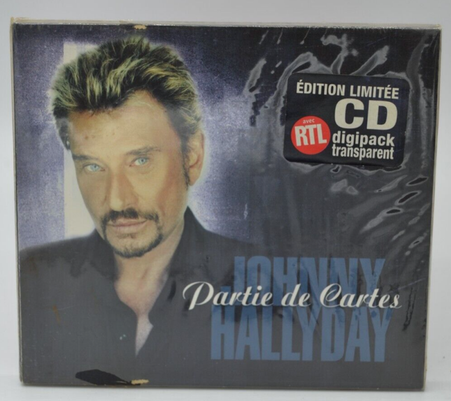 Party of Cards - Johnny Hallyday - 2-Track-CD NEU