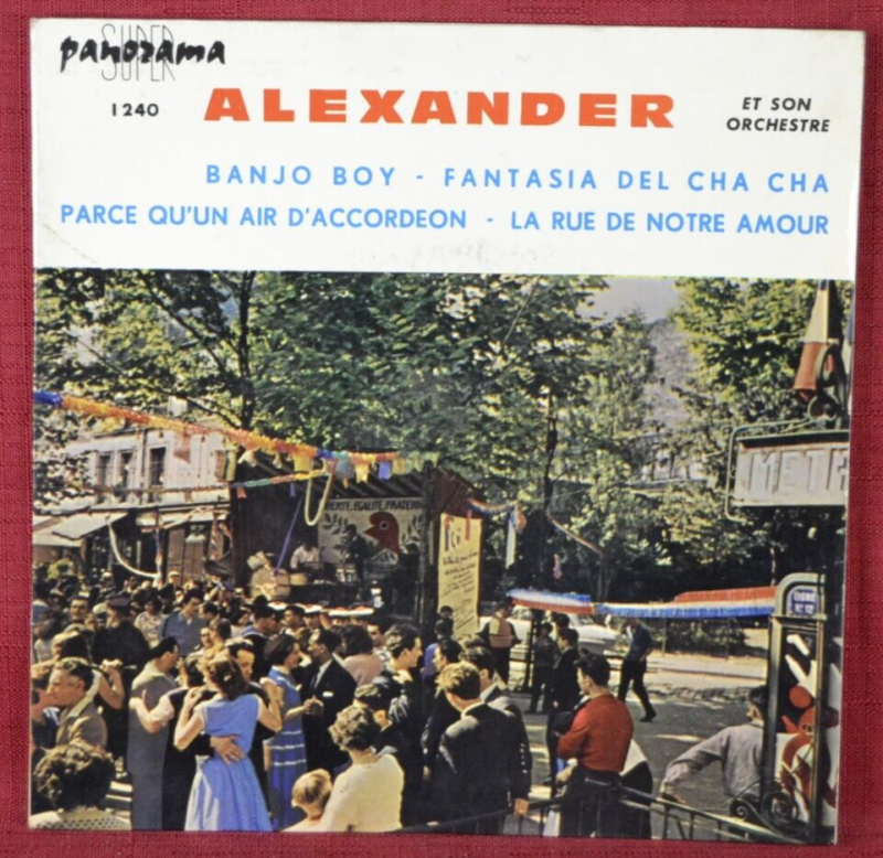 45 U/min Vinyl-Schallplatte - Banjo Boy Alexander