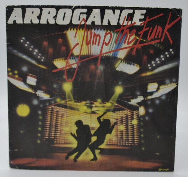 disque vinyle 45 tours - jump the funk arrogance
