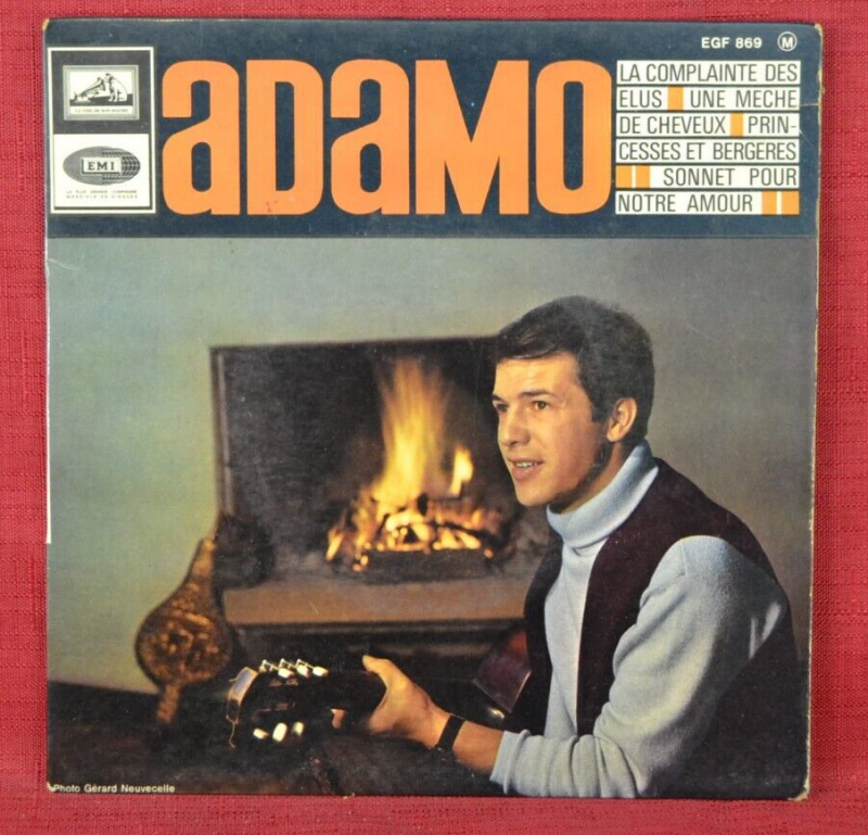 45 U/min Vinyl-Schallplatte - die Beschwerde des gewählten Adamo