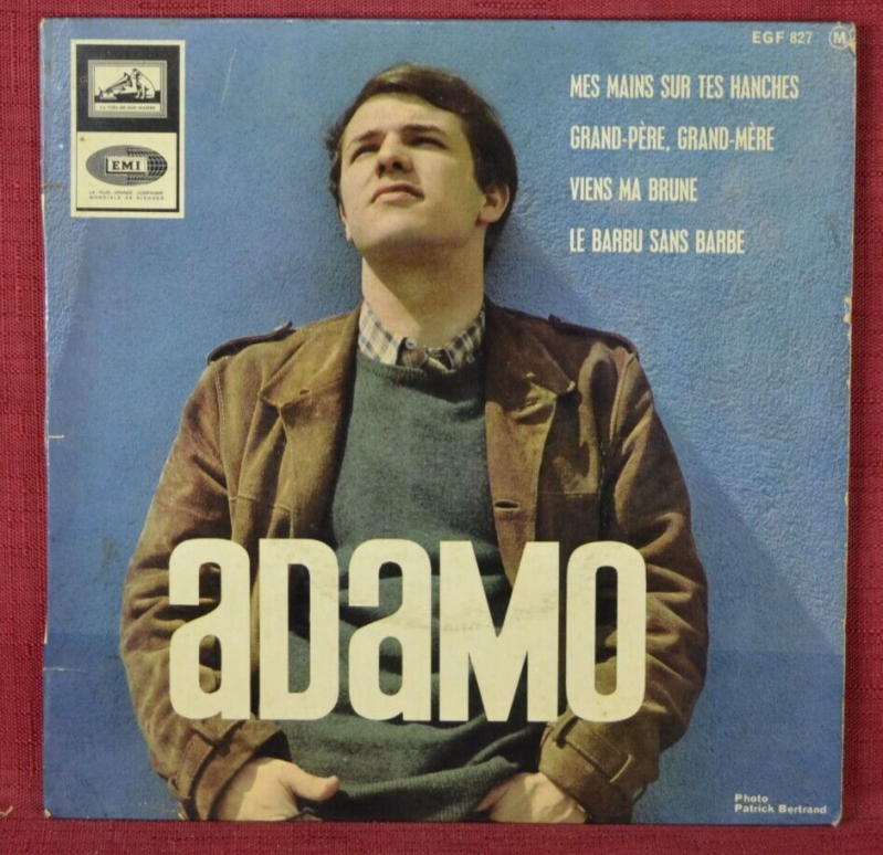 45 U/min Vinyl-Schallplatte - Meine Hände auf deinen Hüften, Adamo