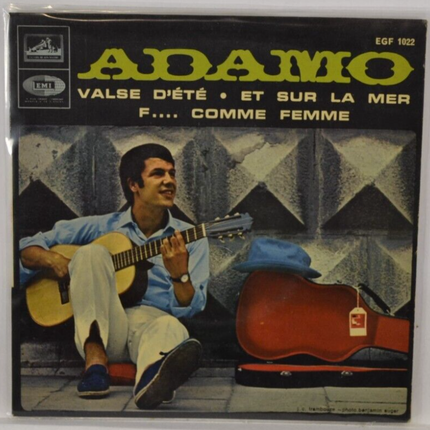 45 U/min Vinyl-Schallplatte - Adamo Summer Waltz