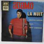 disque vinyle 45 tours - la nuit adamo