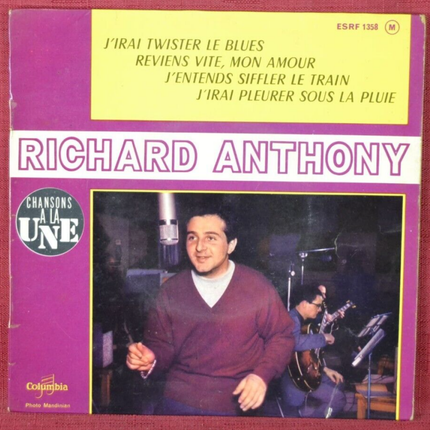 45 U/min Vinyl-Schallplatte - I'll Twist the Blues Richard Anthony
